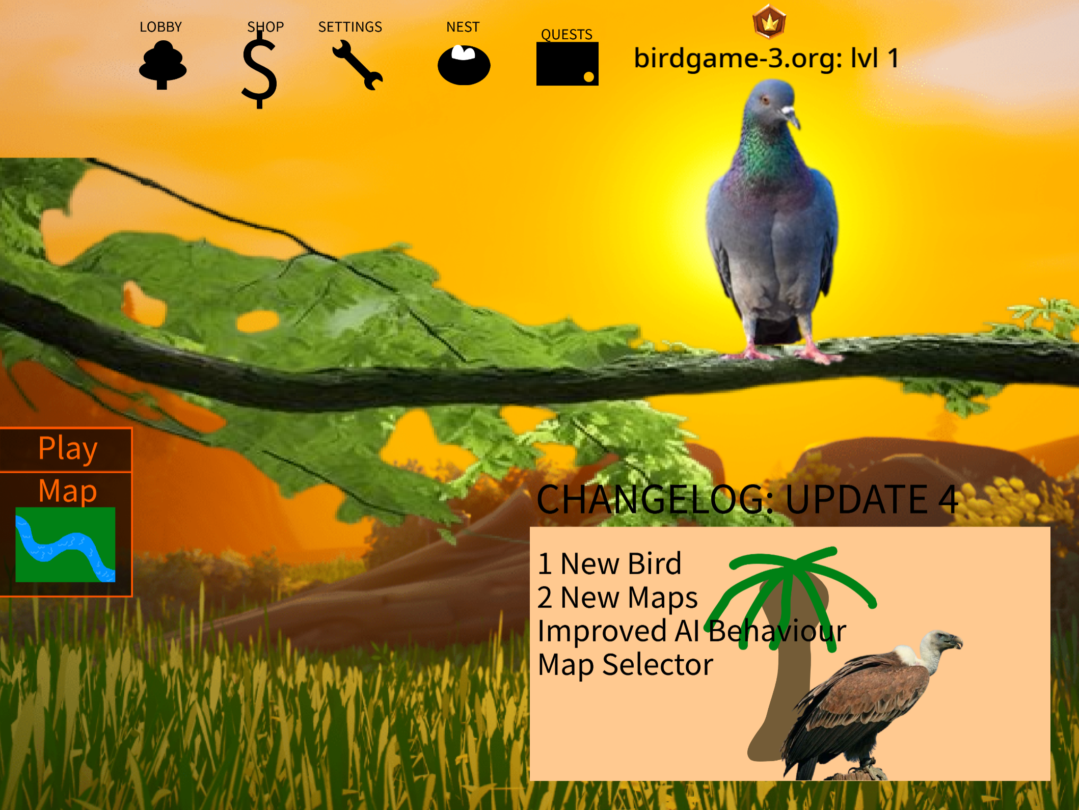 Bird Game 3 Online Game